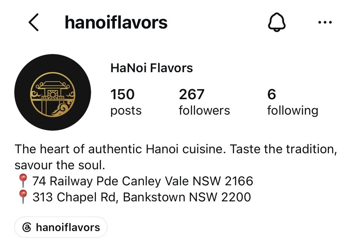 Hanoi Flavors analytics evidence