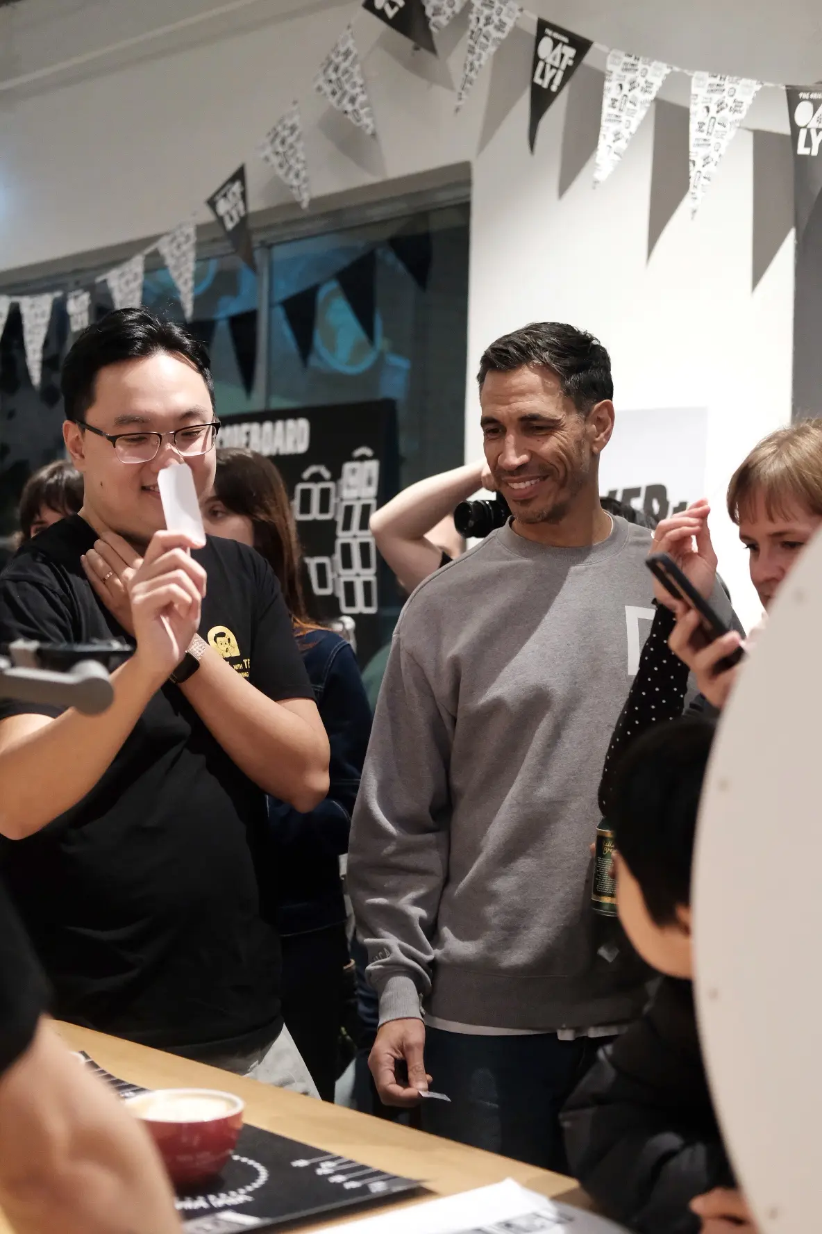 Zero Waste Latte Art Throw Down event by Oatly x Deluca image 3
