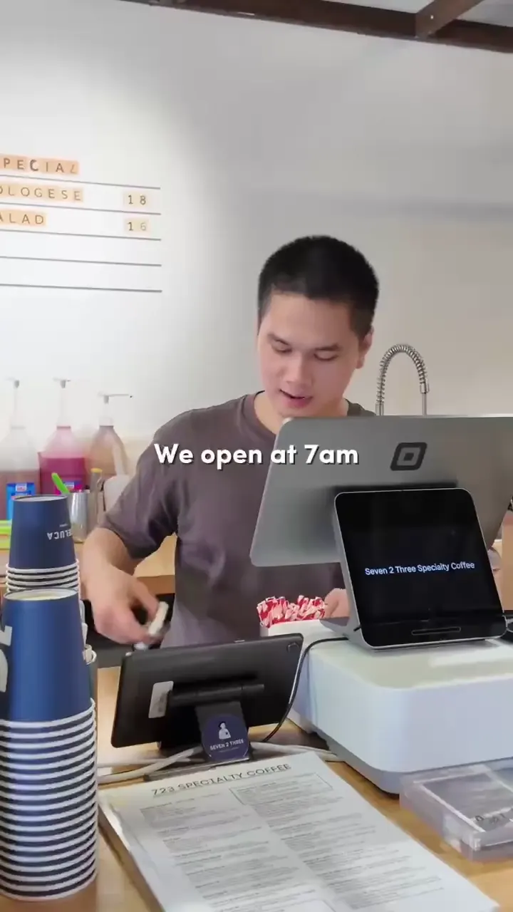 Humour-led café reel